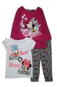 Minnie Mouse Girls Pink Three-Piece Legging Set Size 2T 3T 4T 4 5 6 6X