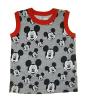 Mickey Mouse Boys Red & Black 3pc Short Set Size 2T 3T 4T 4 5 6 7