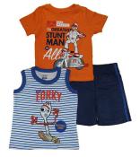 Toy Story 4 Toddler Boys Stunt Man 3pc Short Set Size 2T 3T 4T
