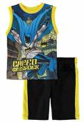Batman Little Boys' Tank Top 2pc Short Set  4 5 6