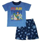 Toy Story 4 Toddler Boys Blue It's Play Time 2pc Short Set Size 2T 3T 4T