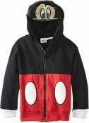 Mickey Mouse Toddler Boys costume Hoodie Size 2T 