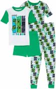 Minecraft Boys' Beware Mobs Pajama Set Size 6, 8, 10, 12