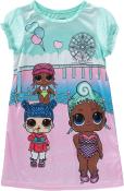 L.O.L. Surprise! Girls' Carnival/Mint Nightgown Size 4, 6, 8, 10