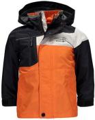 London Fog Big Boys Orange & Navy Blue Lightweight Jacket Size 8 10/12 14/16