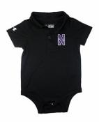 Under Armour Infant Boys Northwestern Polo Bodysuit Size 3/6M
