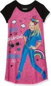 Jojo Siwa Big Girls Short Sleeve Pajama Nightgown Size 10 $38