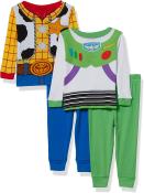 Disney Boys' Toy Story Snug Fit Cotton Pajamas Size 4, 6, 8, 10