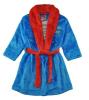 Superman Toddler Boys Blue Plush Robe Size 2T 3T 4T