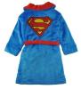 Superman Toddler Boys Blue Plush Robe Size 2T 3T 4T
