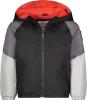 Carter's Boys Black Grey Red Fleece Lined Midweight Jacket Size 4 5/6 7