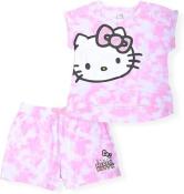 Hello Kitty Girls 2-Piece Fashion Tee and Short Set Size 3T 4T 5/6 6X 7 8/10 12