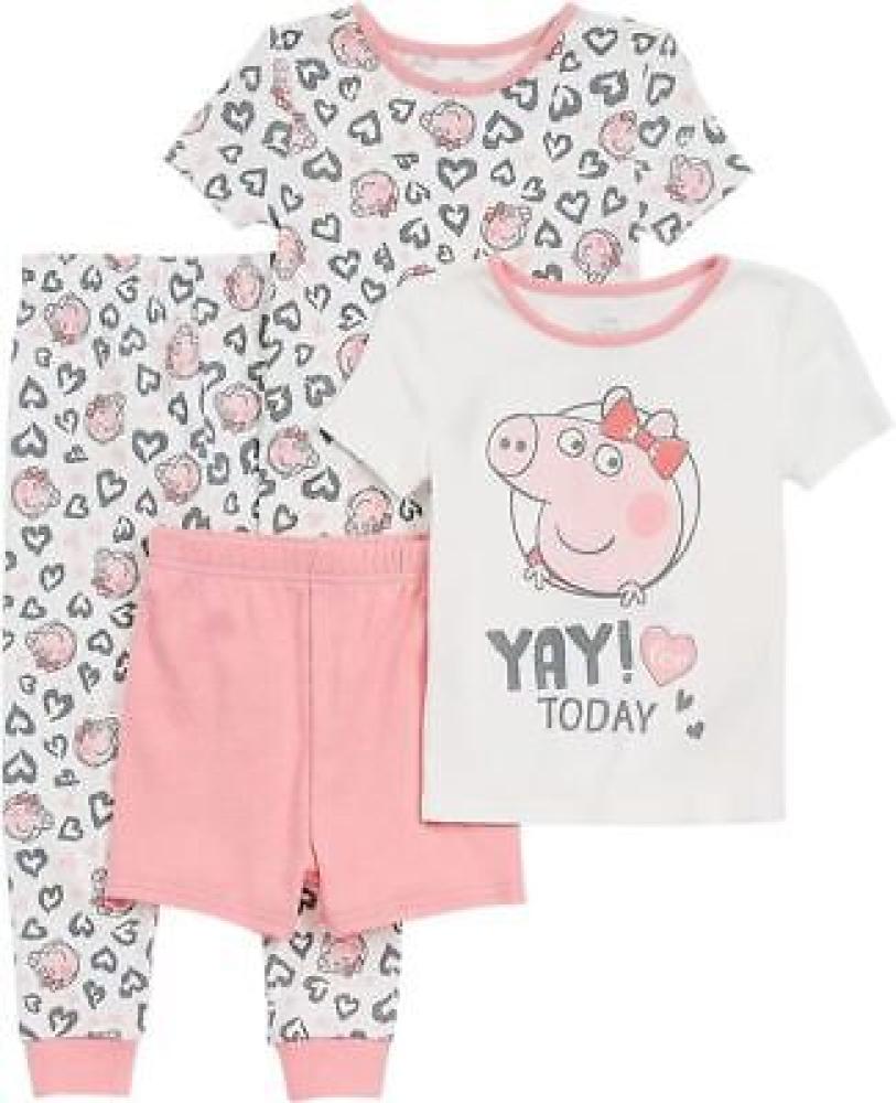 Peppa Pig Toddler Girls' T-Shirt and Leggings Set, 2T-4T