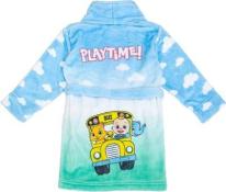 CoComelon Toddler Boys JJ Playtime 3D Plush Robe Size 2T 3T 4T 