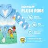CoComelon Toddler Boys JJ Playtime 3D Plush Robe Size 2T 3T 4T 