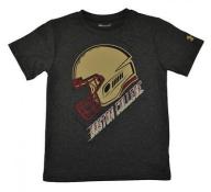 Under Armour Boys S/S Charcoal Boston College Team Dry Fit Top Size 5