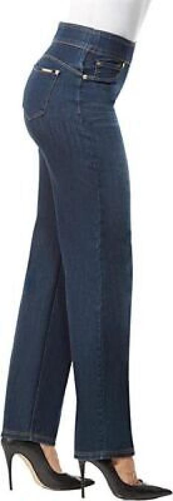 Nygard LUXE DENIM SLIMS Dark Indigo Slim Straight Leg Jeans Size PS PM PL