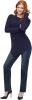 Nygard LUXE DENIM SLIMS Dark Indigo Slim Straight Leg Jeans Size PS PM PL