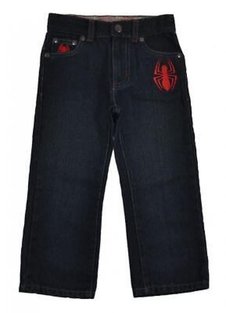 Ultimate Spider-Man Toddler Boys Dark Wash Denim Pant Size 3T 4T