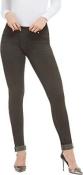 Nygard LUXE DENIM SLIMS Women's Olive Skinny Cuff Jeans Size XS S M L XL