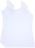 Studio 3 Women Grey & White Camisole Tops Size S M L XL 1X 2X 3X