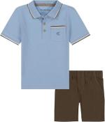 Calvin Klein Boys 2 Pieces Short Set Size 4, 5, 6, 7