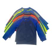 Under Armour Boys 10pc Long Sleeve Tops Lot Size 5