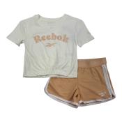 Reebok Girls' Active 2PC Shorts Set  Size 4, 5, 6, 6X