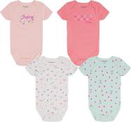 Juicy Couture Infant Girls  4pc Bodysuit Set Size 0/3M 3/6M 6/9M 12M 18M