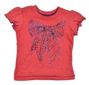 Hurley Infant Girls S/S Razzle Dazzle Glitter Bow Top Size 6M 12M 18M 24M $14