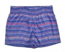 Calvin Klein Girls Purple Printed Pajama Short Size 5/6 $22