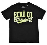 Ecko Unltd Boys S/S Black & Lime Graphic Design Top Size 4 $16.50