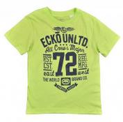 Ecko Unltd Boys Key Lime & Navy Graphic Design Top Size 4 $16.50