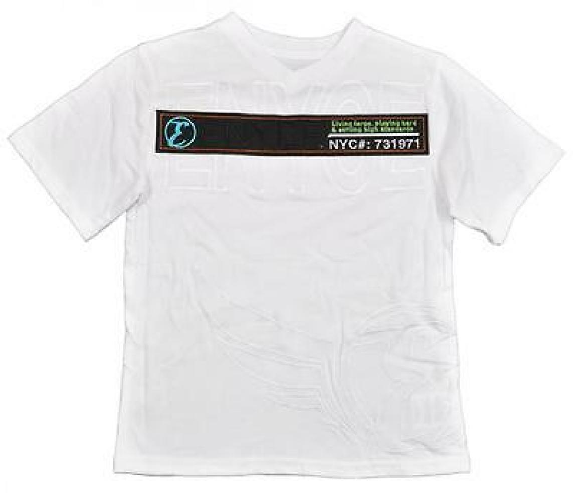Enyce Big Boys Boys S/S White & Black Top Size 8 10/12 14/16 18/20 $24