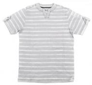 Request Big Boys Boys S/S Striped Gray & White Top Size 14/16 (Large) $26