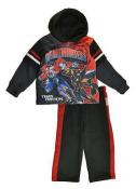Transformers Toddler Boys Black Hoodie 2pc Sweat Suit Set Size 2T