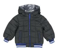 Osh Kosh B'gosh Infant Boys Dark Grey & Blue Puffer Coat Size 12M 18M 24M