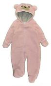 Kiko & Max Infant Girls Pink Faux Sherpa Pram Size 3/6M 6/9M