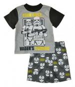 Star Wars Little/Big Boys Two-Piece Pajama Short Set Size 4 6 8 10 $36