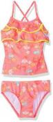 Kiko & Max Infant Girls Peach Tankini Swimsuit Size 3/6M 6/9M 12M 18M 24M