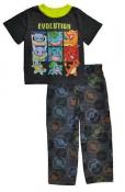 Pokemon Boys Evolution Two-Piece Pajama Pant Set Size 4 6 8 10