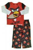 Angry Birds Girls Pink & Multi Color 2pc Pajama Pant Set Size 4