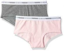 Diesel Girls Gray & Purple Two-Pack Boy Short Panties Size S M L