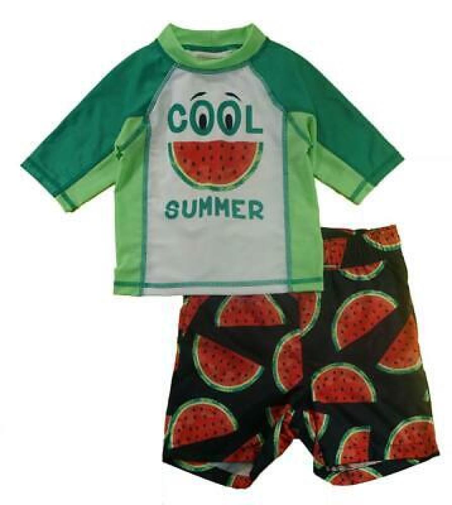 P.S. from Aeropostale Boys Cool Summer Rashguard Swim Set Size 2T 3T 4T 4 5 6 7