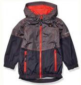 London Fog Boys Navy & Red Windbreaker Jacket Size 4 5/6 7