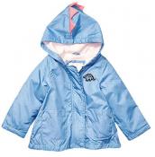 Carter's Girls Chambray Midweight Fleece Lined Jacket Size 2T 3T 4T 4 5/6 6X
