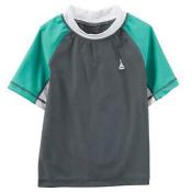 Carter's Infant Boys' S/S Turquoise Rashguard Top Size 24M $24