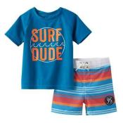 Osh Kosh B'gosh Infant Boys Orange & Blue Swim Short Size 12M 18M 24M