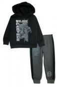 Black Panther Toddler Boys L/S Pull-Over Hoodie 2pc Jogger Set Size 2T 3T 4T