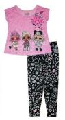 L.OL. Surprise! Girls 2pc Pajama Pant Set Size 4 6 8 10 $38